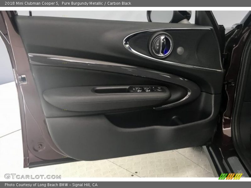 Pure Burgundy Metallic / Carbon Black 2018 Mini Clubman Cooper S
