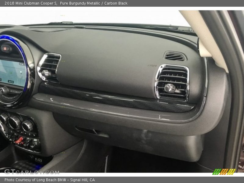 Pure Burgundy Metallic / Carbon Black 2018 Mini Clubman Cooper S