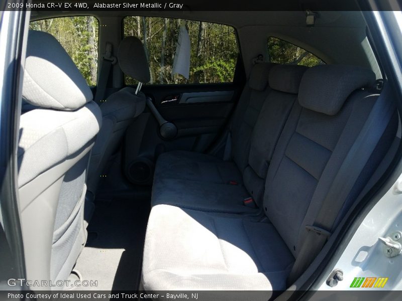 Alabaster Silver Metallic / Gray 2009 Honda CR-V EX 4WD