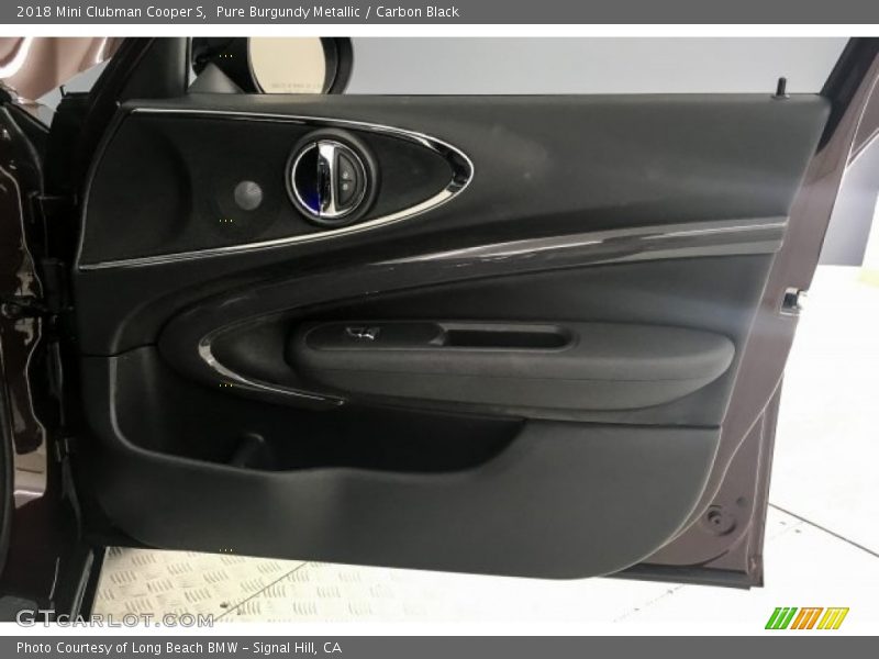 Pure Burgundy Metallic / Carbon Black 2018 Mini Clubman Cooper S