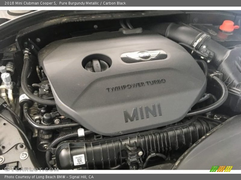 Pure Burgundy Metallic / Carbon Black 2018 Mini Clubman Cooper S