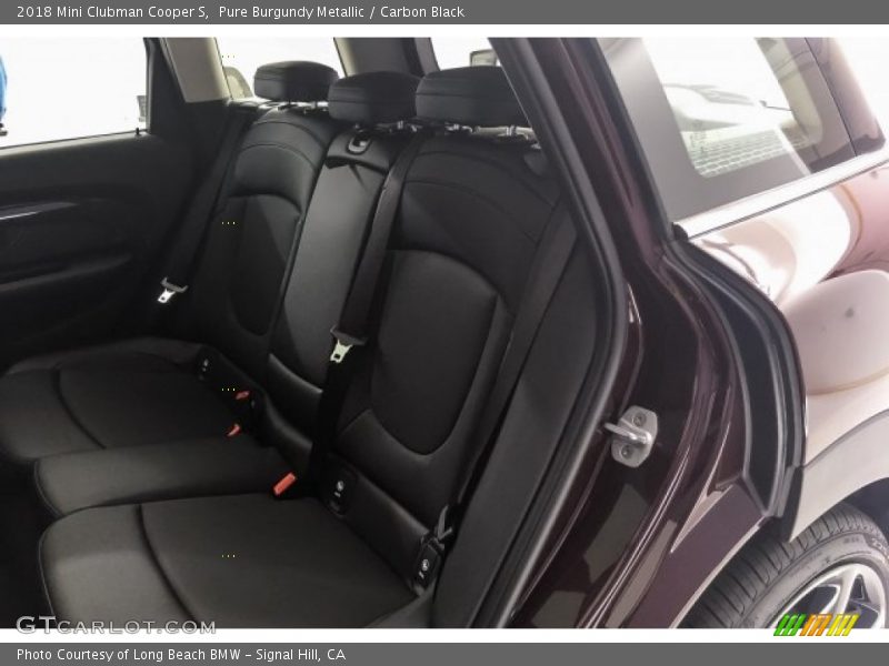 Pure Burgundy Metallic / Carbon Black 2018 Mini Clubman Cooper S