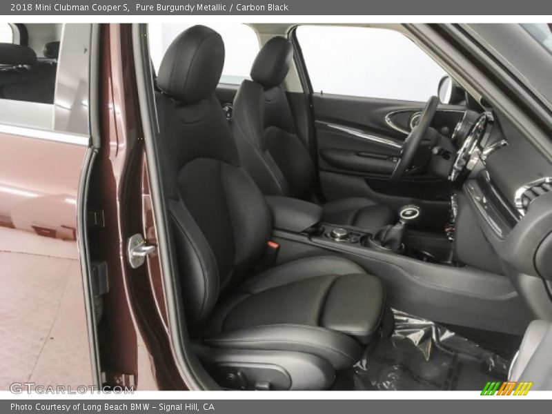 Pure Burgundy Metallic / Carbon Black 2018 Mini Clubman Cooper S