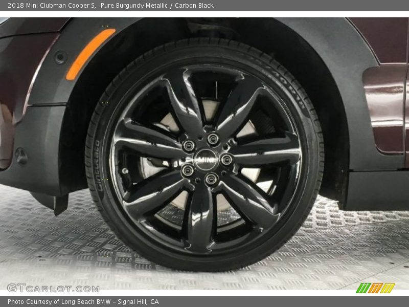 Pure Burgundy Metallic / Carbon Black 2018 Mini Clubman Cooper S