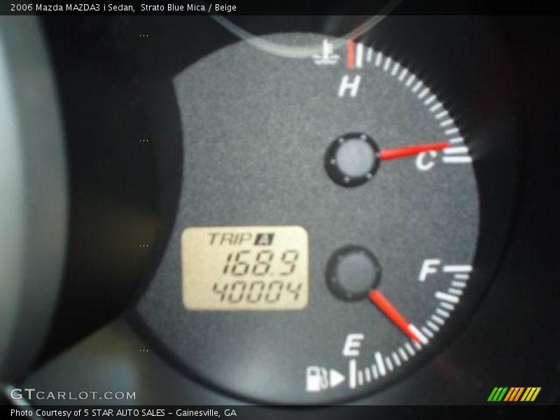 Strato Blue Mica / Beige 2006 Mazda MAZDA3 i Sedan