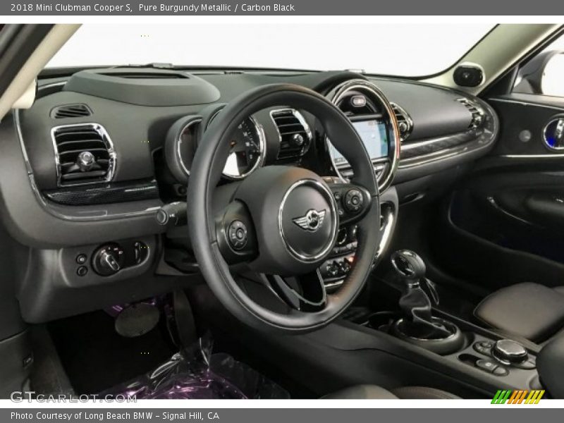 Pure Burgundy Metallic / Carbon Black 2018 Mini Clubman Cooper S