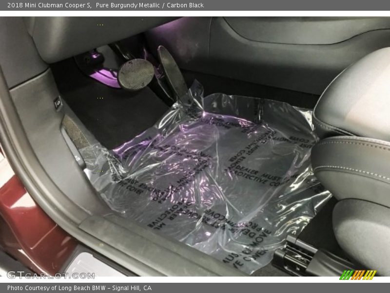 Pure Burgundy Metallic / Carbon Black 2018 Mini Clubman Cooper S