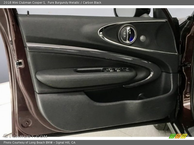 Pure Burgundy Metallic / Carbon Black 2018 Mini Clubman Cooper S