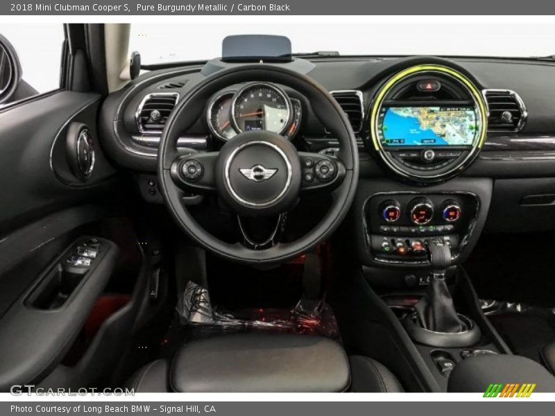 Pure Burgundy Metallic / Carbon Black 2018 Mini Clubman Cooper S