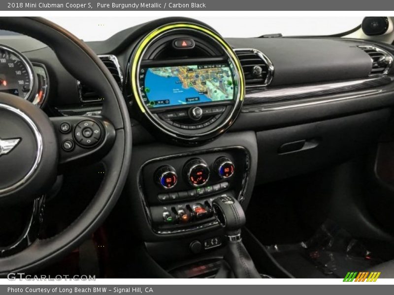 Pure Burgundy Metallic / Carbon Black 2018 Mini Clubman Cooper S