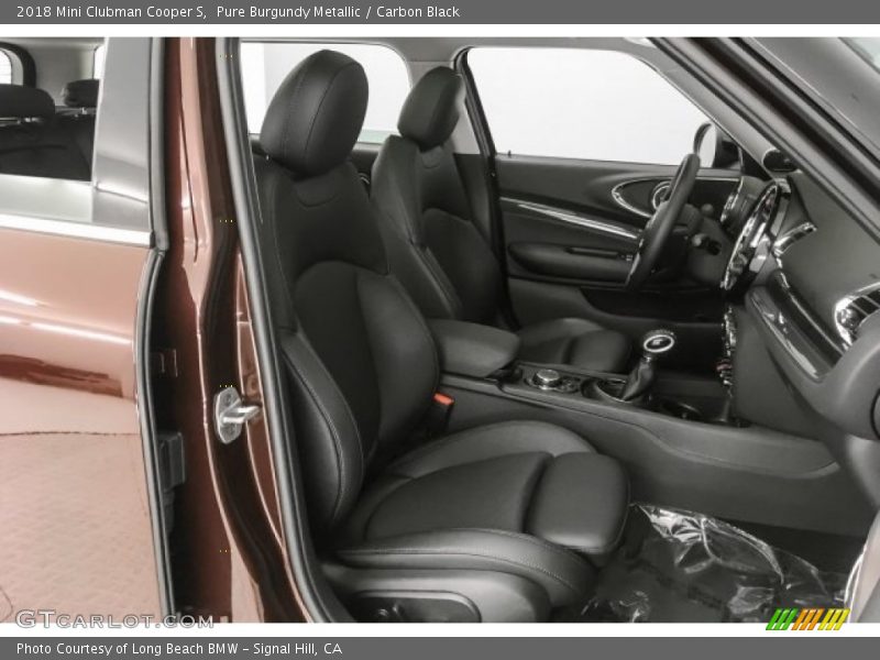 Pure Burgundy Metallic / Carbon Black 2018 Mini Clubman Cooper S