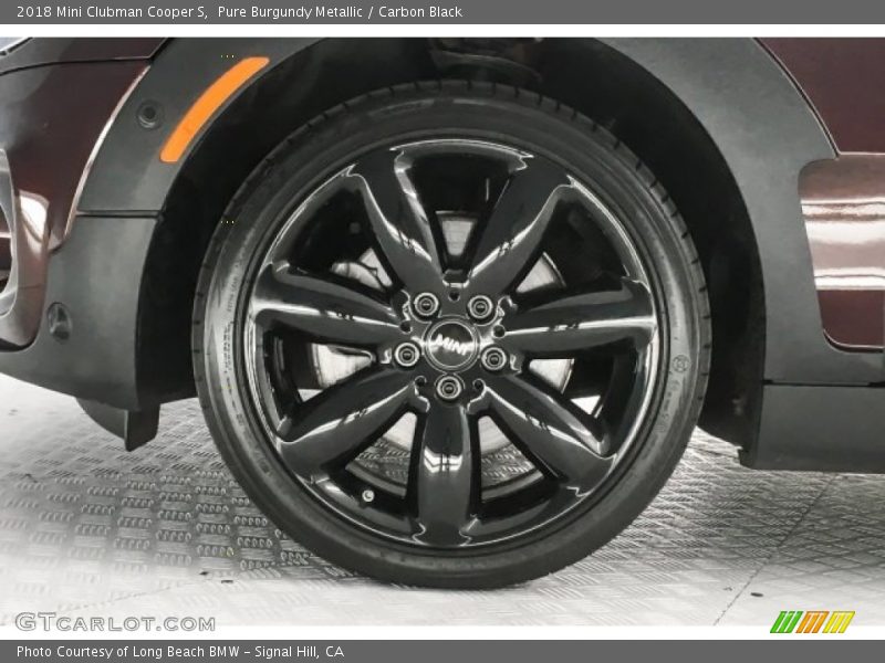 Pure Burgundy Metallic / Carbon Black 2018 Mini Clubman Cooper S