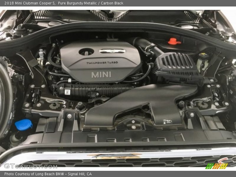 Pure Burgundy Metallic / Carbon Black 2018 Mini Clubman Cooper S