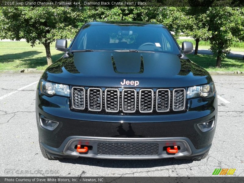 Diamond Black Crystal Pearl / Black 2018 Jeep Grand Cherokee Trailhawk 4x4