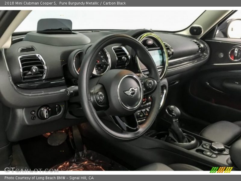 Pure Burgundy Metallic / Carbon Black 2018 Mini Clubman Cooper S