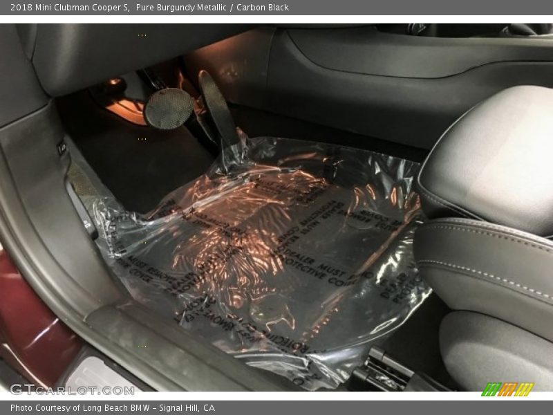 Pure Burgundy Metallic / Carbon Black 2018 Mini Clubman Cooper S