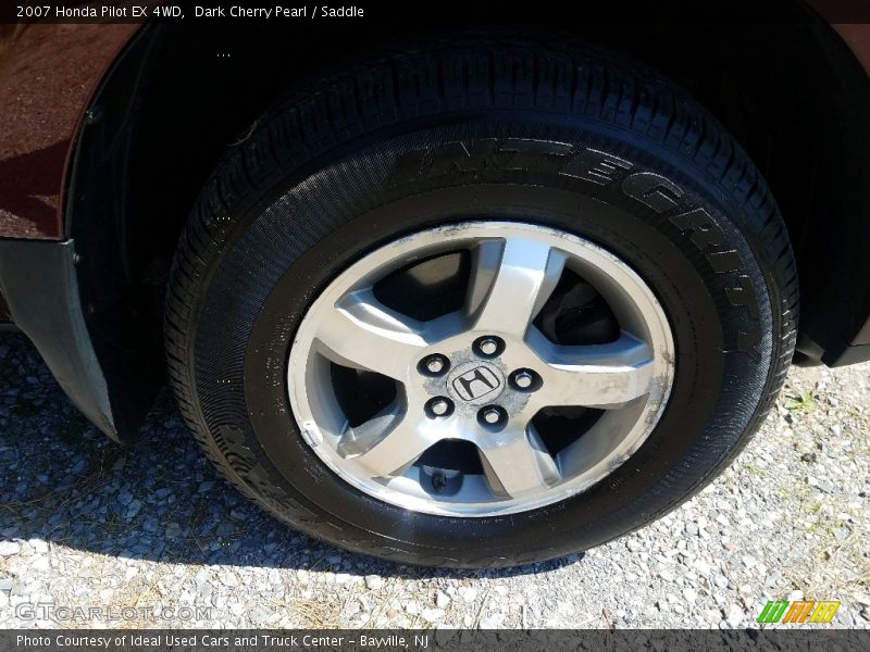 Dark Cherry Pearl / Saddle 2007 Honda Pilot EX 4WD