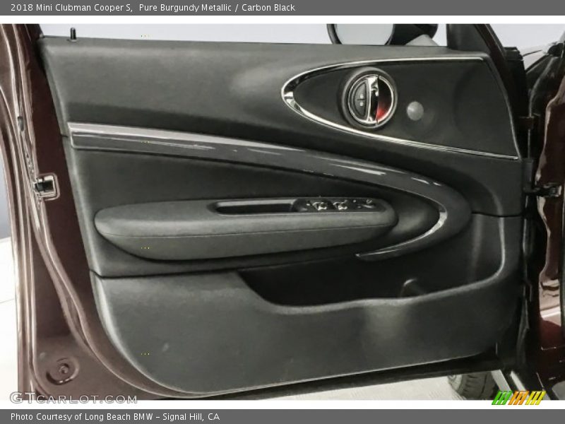 Pure Burgundy Metallic / Carbon Black 2018 Mini Clubman Cooper S