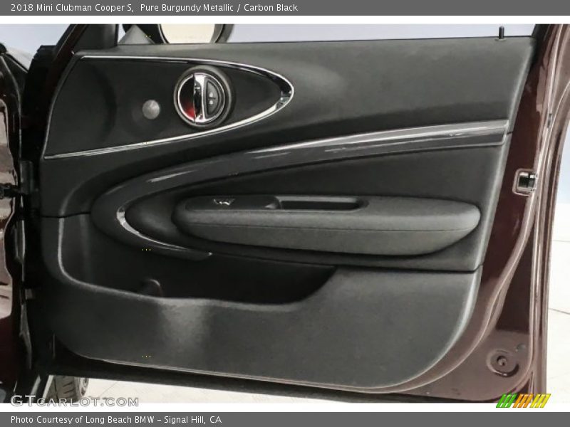 Pure Burgundy Metallic / Carbon Black 2018 Mini Clubman Cooper S