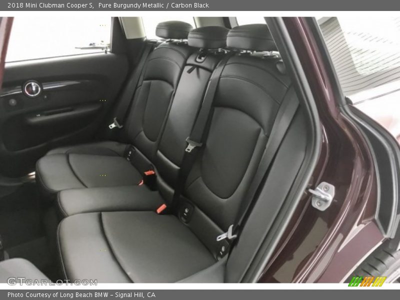 Pure Burgundy Metallic / Carbon Black 2018 Mini Clubman Cooper S