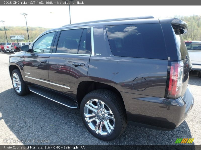 Iridium Metallic / Jet Black 2018 GMC Yukon SLT 4WD