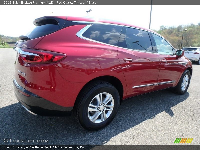 Red Quartz Tintcoat / Shale 2018 Buick Enclave Premium AWD