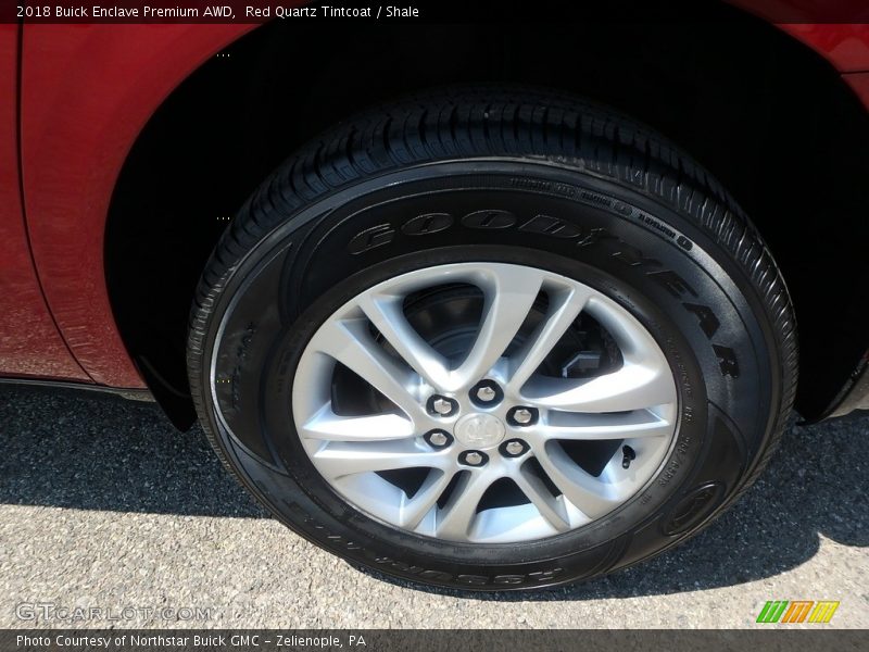 Red Quartz Tintcoat / Shale 2018 Buick Enclave Premium AWD