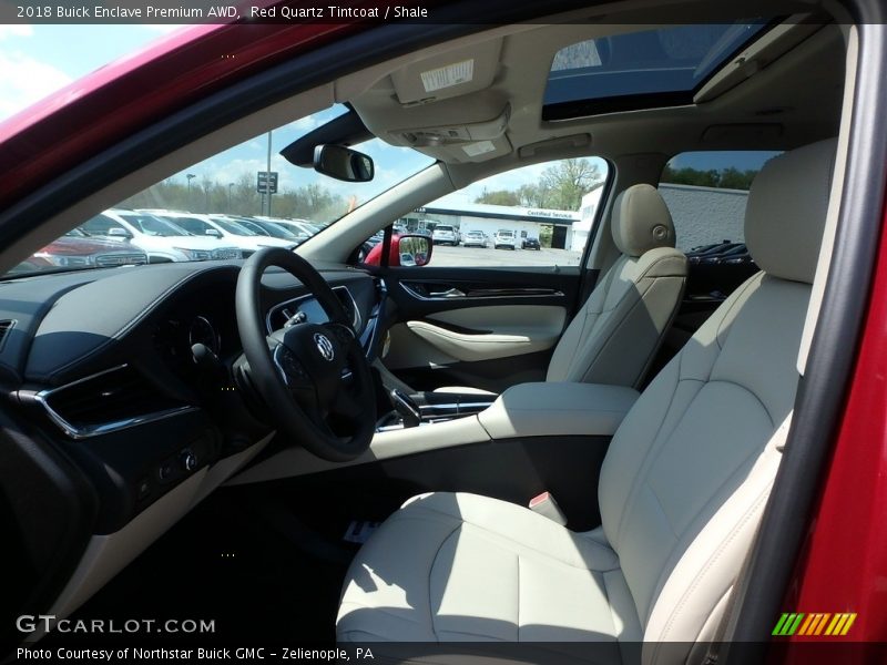 Red Quartz Tintcoat / Shale 2018 Buick Enclave Premium AWD