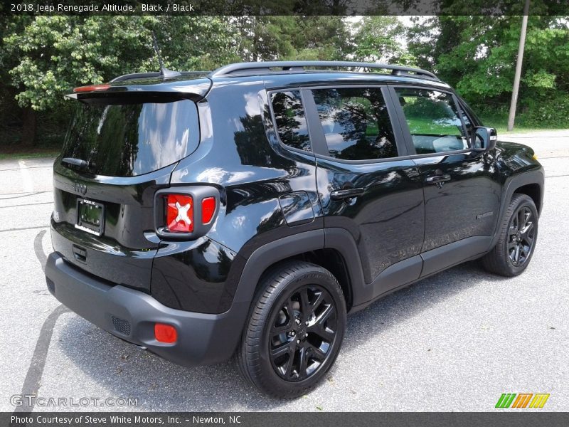 Black / Black 2018 Jeep Renegade Altitude