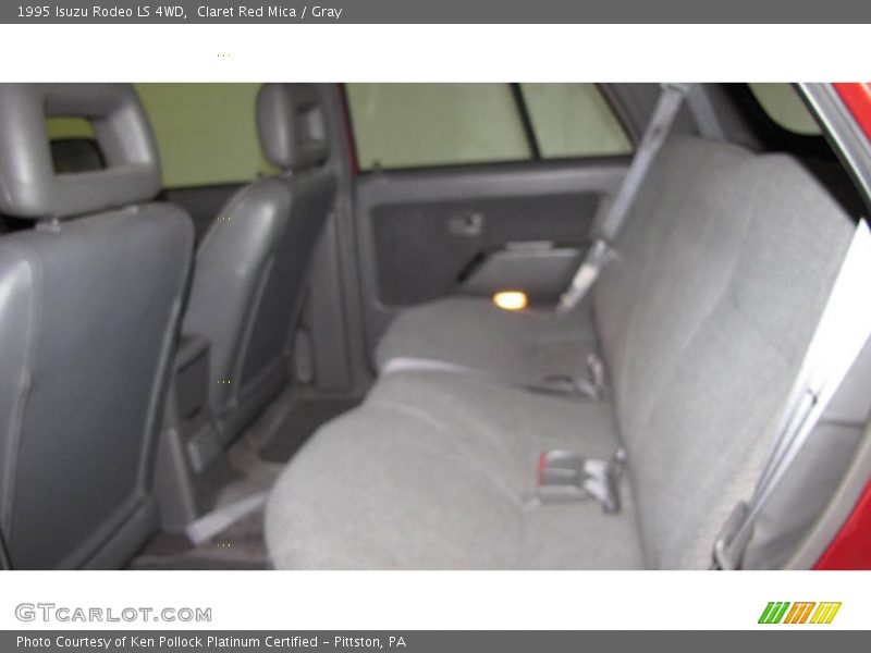 Claret Red Mica / Gray 1995 Isuzu Rodeo LS 4WD