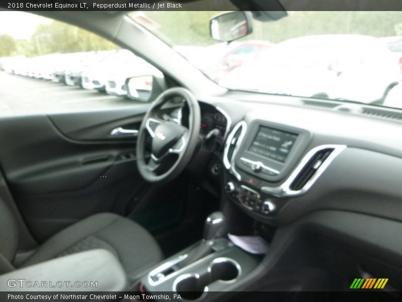 Pepperdust Metallic / Jet Black 2018 Chevrolet Equinox LT