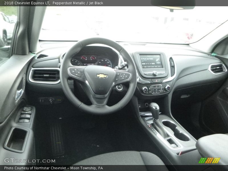Pepperdust Metallic / Jet Black 2018 Chevrolet Equinox LT