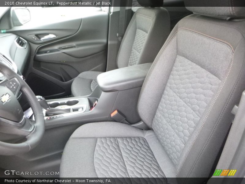 Pepperdust Metallic / Jet Black 2018 Chevrolet Equinox LT