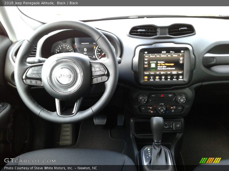 Black / Black 2018 Jeep Renegade Altitude