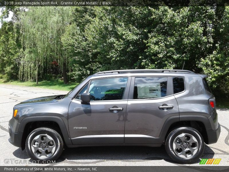 Granite Crystal Metallic / Black 2018 Jeep Renegade Sport 4x4