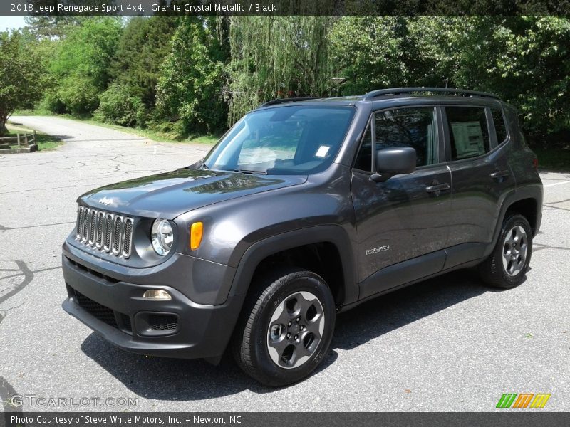Granite Crystal Metallic / Black 2018 Jeep Renegade Sport 4x4