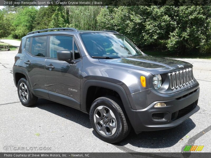 Granite Crystal Metallic / Black 2018 Jeep Renegade Sport 4x4