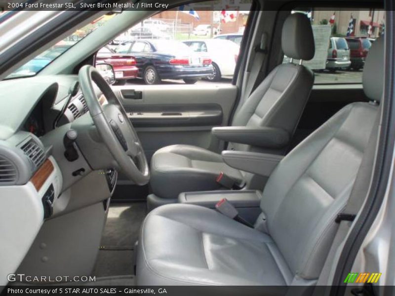 Silver Birch Metallic / Flint Grey 2004 Ford Freestar SEL