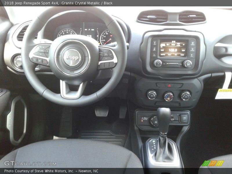 Granite Crystal Metallic / Black 2018 Jeep Renegade Sport 4x4