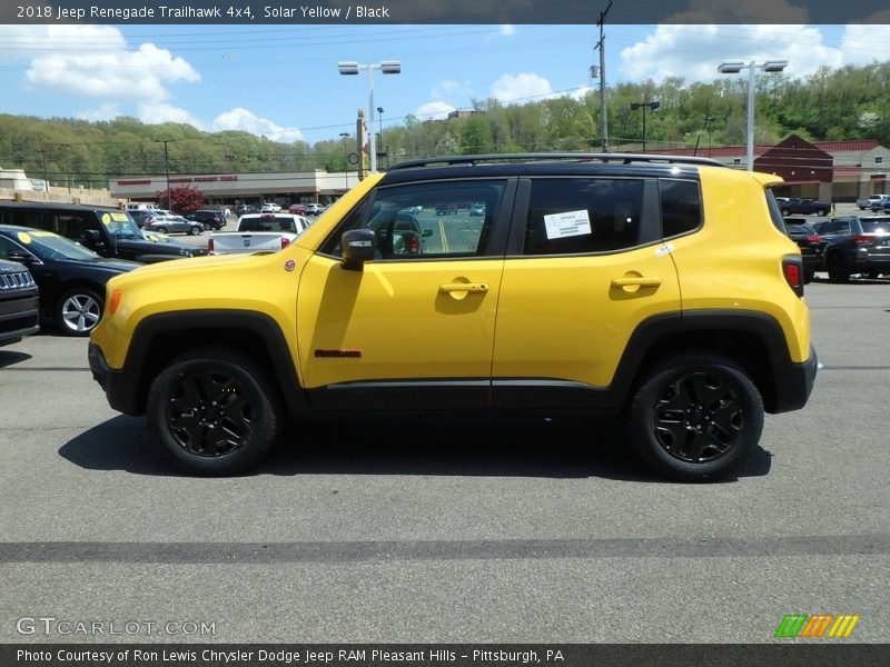 Solar Yellow / Black 2018 Jeep Renegade Trailhawk 4x4