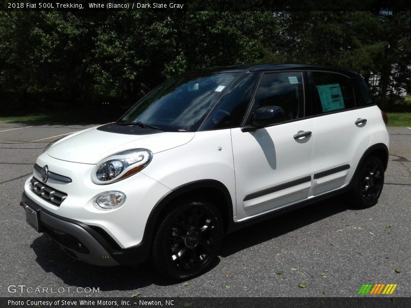 White (Bianco) / Dark Slate Gray 2018 Fiat 500L Trekking