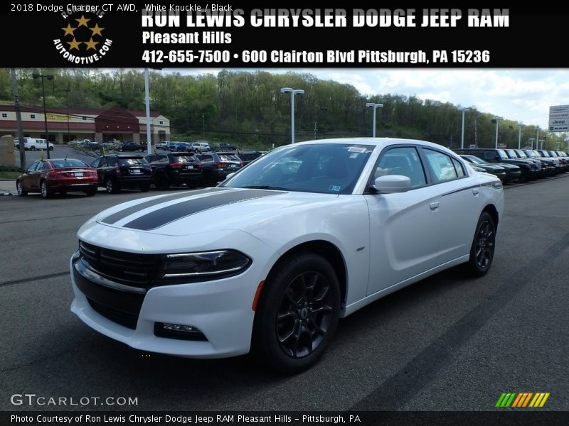 White Knuckle / Black 2018 Dodge Charger GT AWD