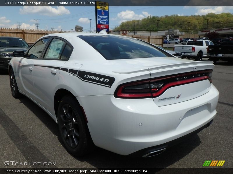 White Knuckle / Black 2018 Dodge Charger GT AWD