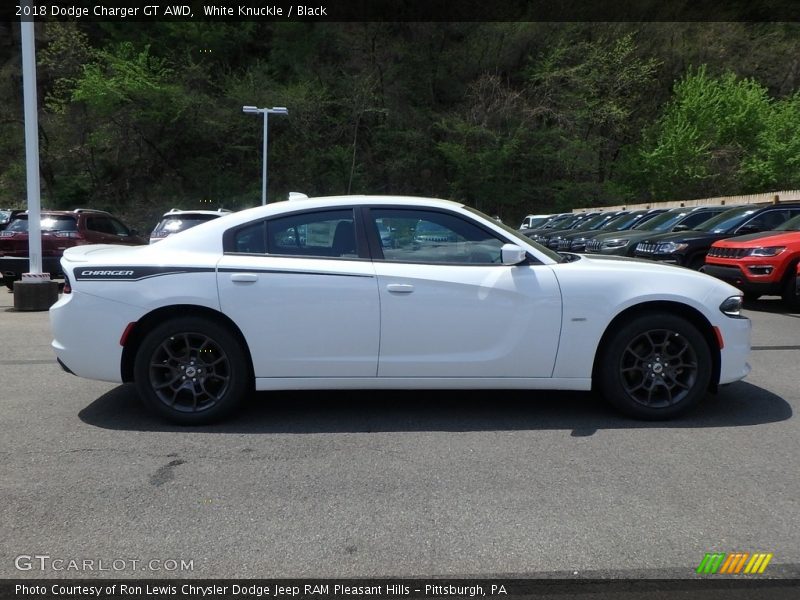 White Knuckle / Black 2018 Dodge Charger GT AWD