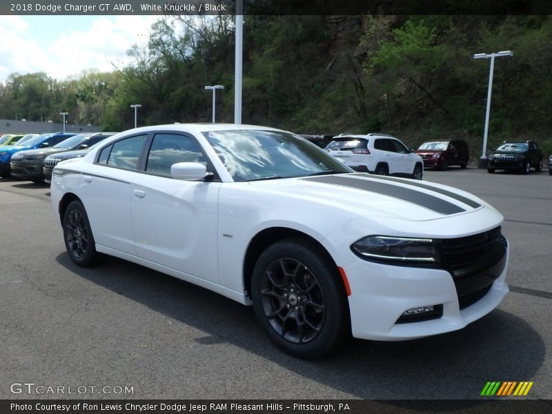 White Knuckle / Black 2018 Dodge Charger GT AWD