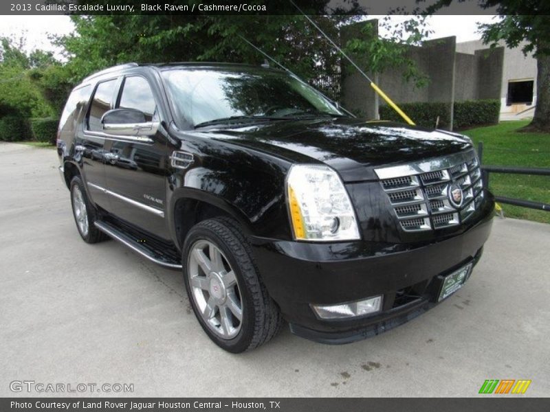 Black Raven / Cashmere/Cocoa 2013 Cadillac Escalade Luxury
