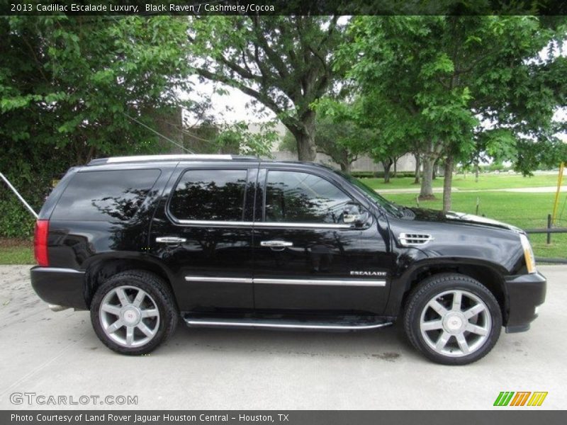 Black Raven / Cashmere/Cocoa 2013 Cadillac Escalade Luxury