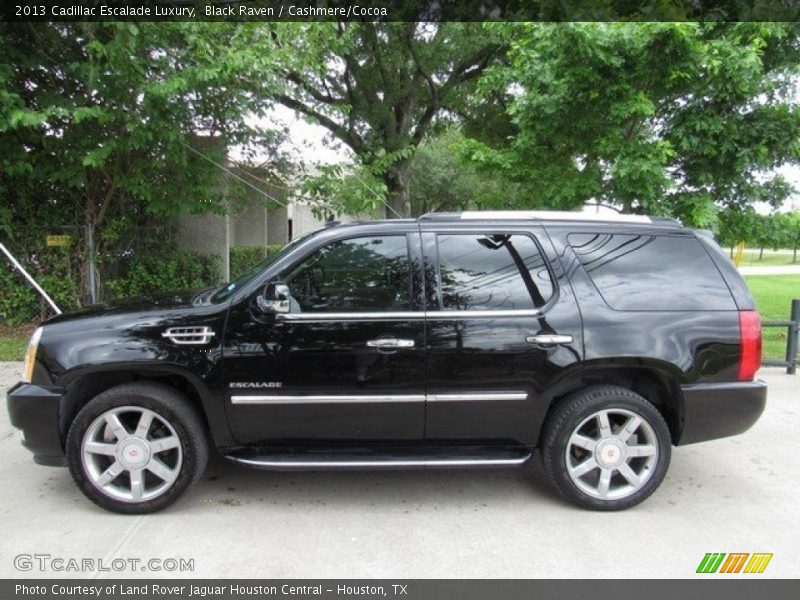 Black Raven / Cashmere/Cocoa 2013 Cadillac Escalade Luxury