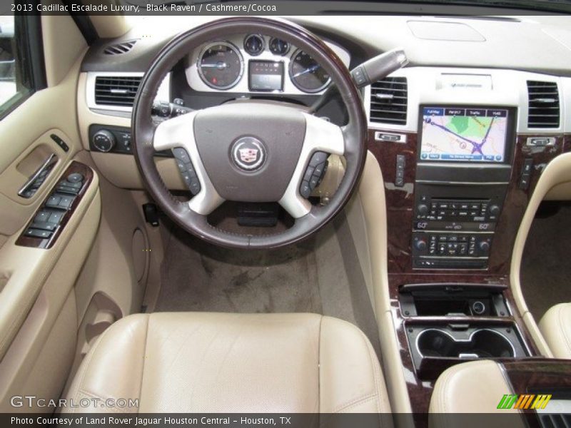 Black Raven / Cashmere/Cocoa 2013 Cadillac Escalade Luxury