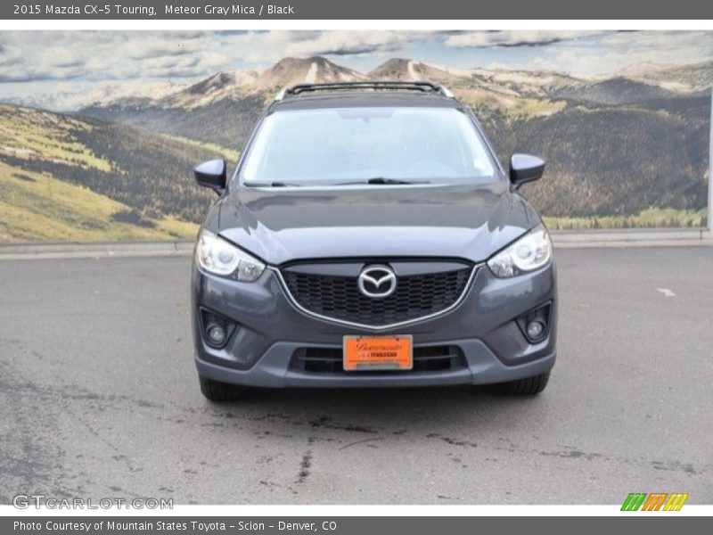 Meteor Gray Mica / Black 2015 Mazda CX-5 Touring